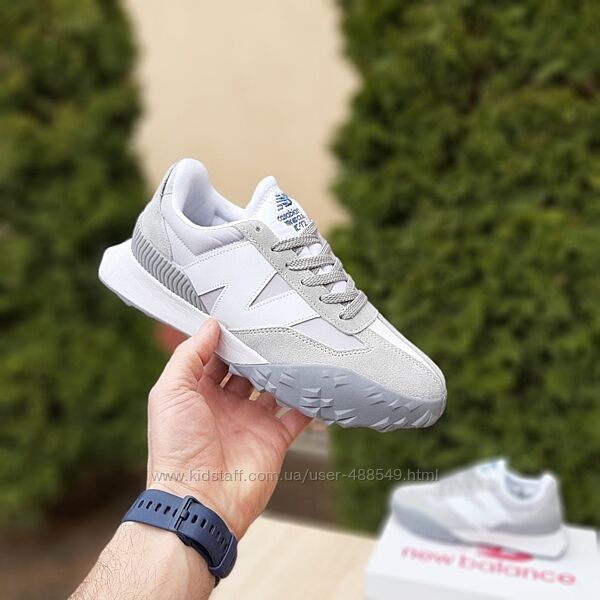 Кросівки чоловічі New Balance Xc-72 M Grey сірі з білим