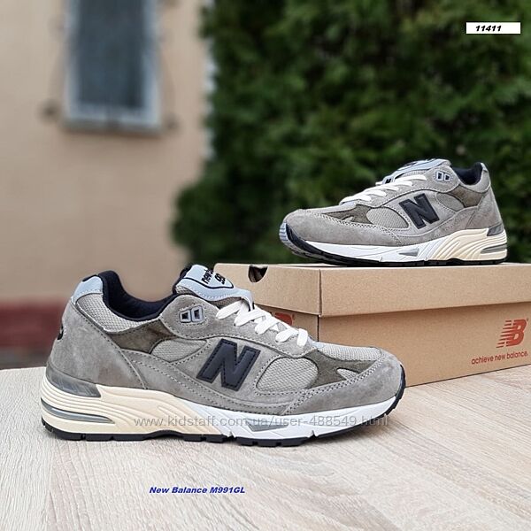 Кросівки чоловічі New Balance M991GL хакі