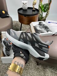 Кросівки чоловічі Salomon XT Pu. Re Advanced grey orange