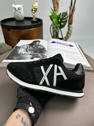 Кросівки чоловічі Armani Exchange AX Black White