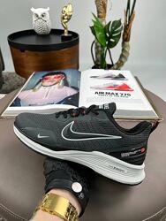 Кросівки чоловічі Nike Zoom Winflo сірі, сітка/текстиль