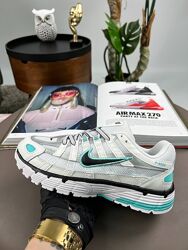 Кросівки жіночі Nike P-6000 White Black Mint