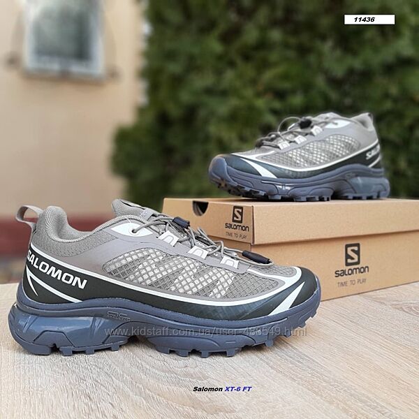 Кросівки чоловічі Salomon XT-6 FT хакі