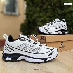 Кросівки чоловічі Salomon XT-6 FT білий з чорним