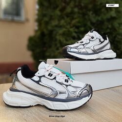 Кросівки жіночі в стилі Balenciaga Silver Step High 