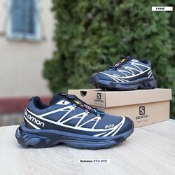 Кросівки чоловічі Salomon XT-6 GTX темно сірі