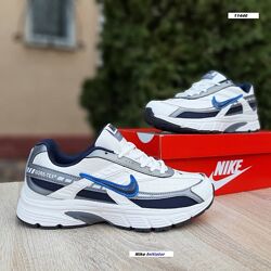 Кросівки чоловічі Nike Initiator білі з чорним та синім 
