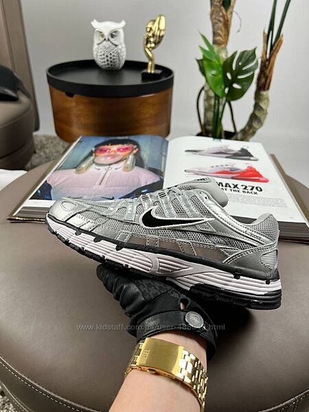 Кросівки жіночі Nike P-6000 Silver 