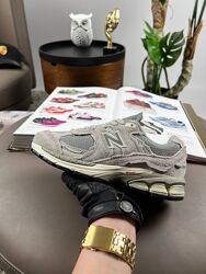 Кросівки New Balance 2002R New Grey, сірі замша/текстиль