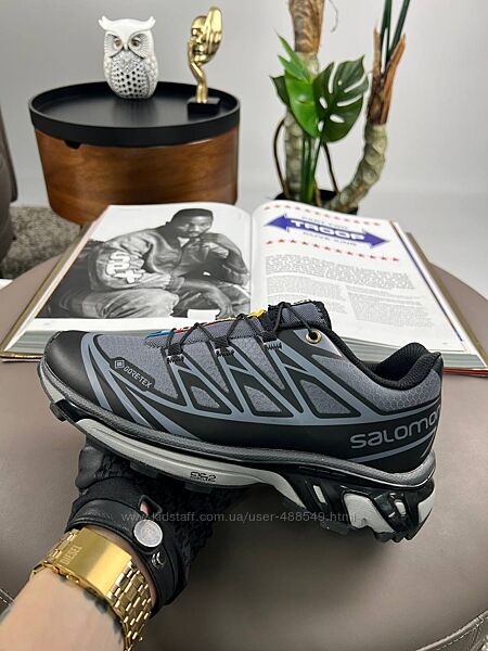 Кросівки чоловічі Salomon XT-6 ADV GTX Grey Black