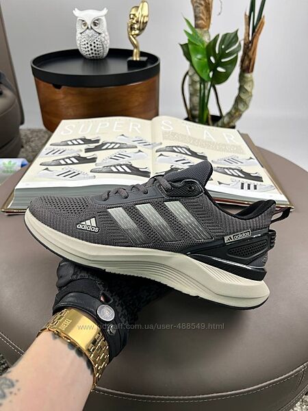 Кросівки чоловічі Adidas X PLRPATH темно сірі сітка/текстиль