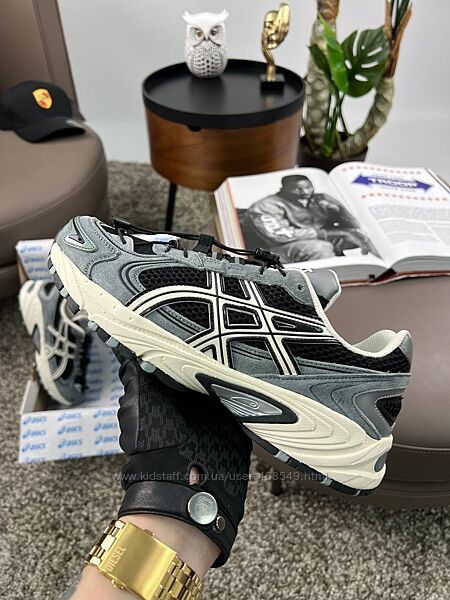 Кросівки чоловічі ASICS Gel-Kahana TR V4 Grey, замш/текстиль