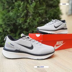 Кросівки чоловічі Nike ZOOM світло сірі, сітка/текстиль