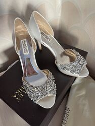 женские новые свадебные вечерние коктейльные туфли Badgley Mischka