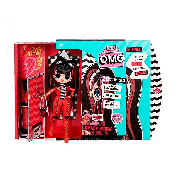 Кукла L. O. L. Surprise серии O. M. G. S4  Спайси-Леди Перчинка