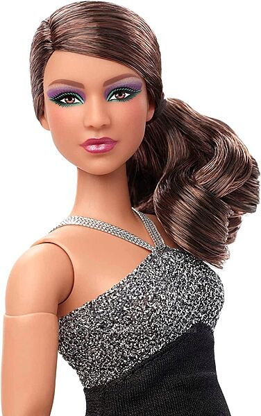 Лялька Барбі колекційна з темним волоссям Barbie Looks