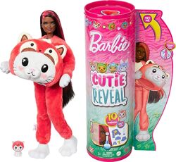 Лялька Барбі Cutie Reveal Чудове Комбо Кошеня в костюмі Червоної Панди