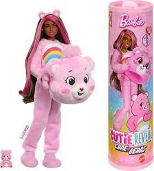 Лялька Барбі Barbie Cutie Reveal Ведмежі Турботи Рожевий Ведмідь