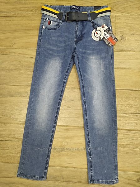 Подростковые джинсы для мальчика 140-164р.