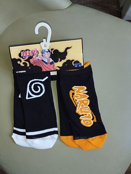 Шкарпетки Naruto носки Waikiki 19-21 см 31-34 р.
