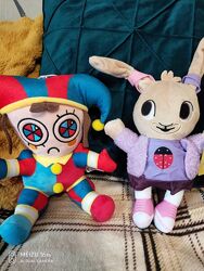 Игрушки мягкие . Игрушки из сериала Удивительный Цифровой Цирк