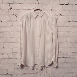 h&m рубашка оверсайз