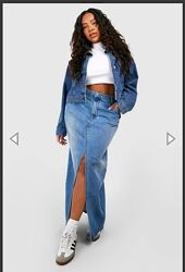 boohoo джинсова спідниця уцінка