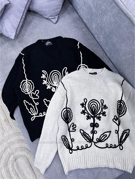 Тёплые свитера с шерстью. Размер one size.