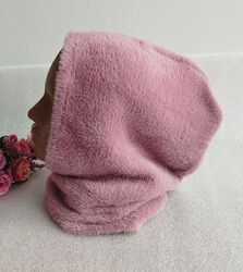 Новий модний мякий капор капюшон із альпака