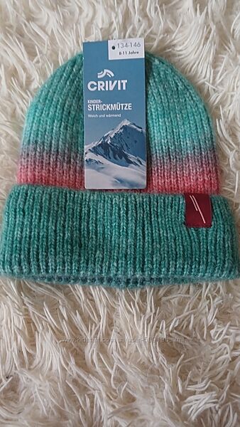 Вязана шапка Crivit Німеччина, 8-11років / 134-146см. З біркою