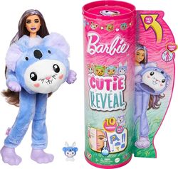  Barbie Cutie Reveal  Лялька Барбі  Чудовий комбо Кролик у костюмі коали