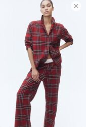 Бавовняна фланелева   піжама h&m