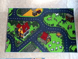 Дитячий килим Ферма Дорога 200х130 см новий ковер детский