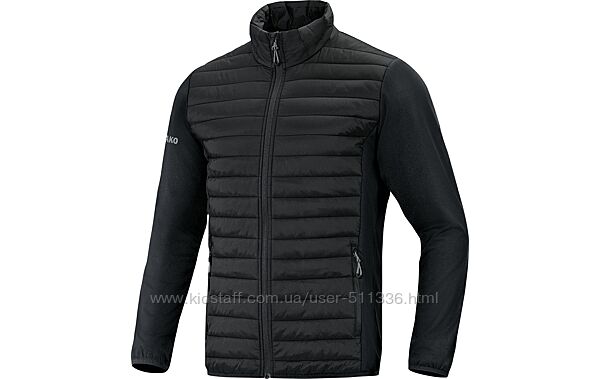 Куртка Jako Hybrid Premium. Чёрная.