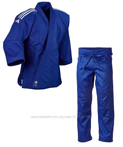 Adidas - Club J350B для Дзюдо. Срібні погони.
