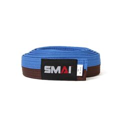 Пояс Smai. Синє - корічневий.