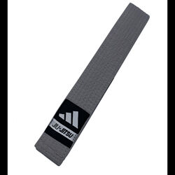 Пояс Adidas BJJ. Сірий.