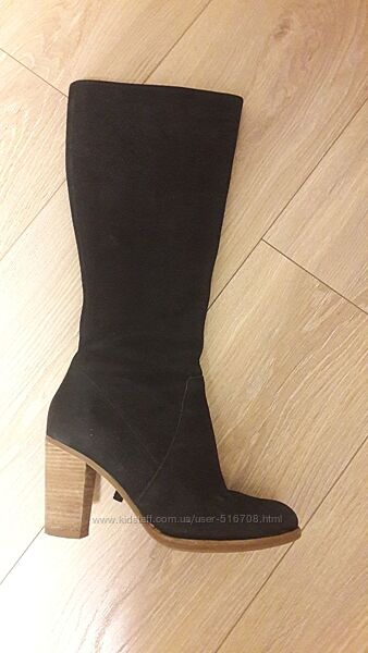 Жіночі шкіряні чоботи Ecco