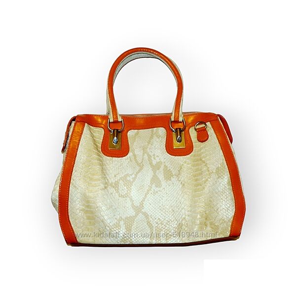 Сумка из натуральной кожи под питона Borse In Pelle