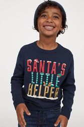 Новорічні светри для хлопчиків 2-8 років від фірми H&M Швеція