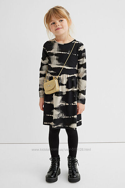 Плаття трикотажне для дівчат 2-8 років від H&M Швеція