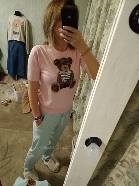 Легкий світерок футболка Juice couture з мішкою 