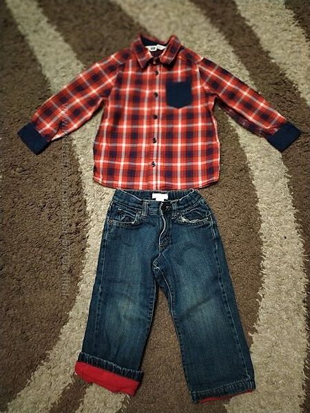 Джинсы на флисовой подкладке Old Navy, 3 года