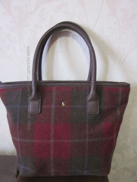Стильная сумка знаменитого британского бренда joules. состояние новое
