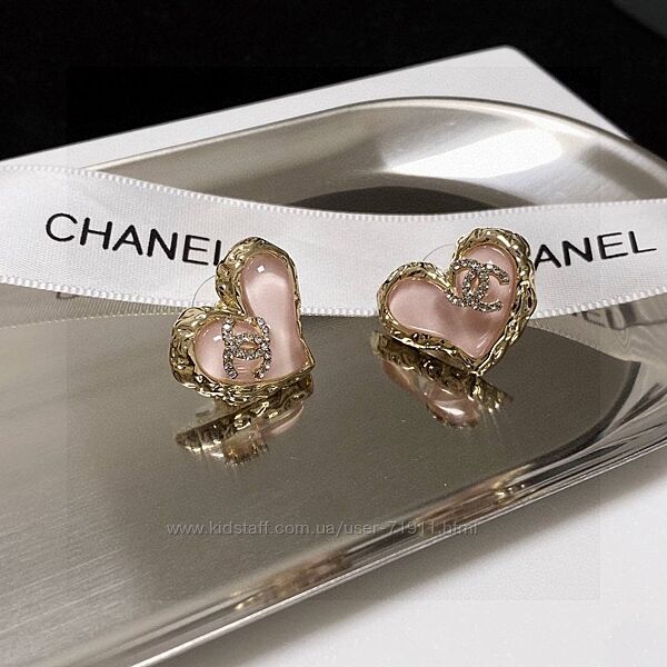 Сережки Chanel Шанель