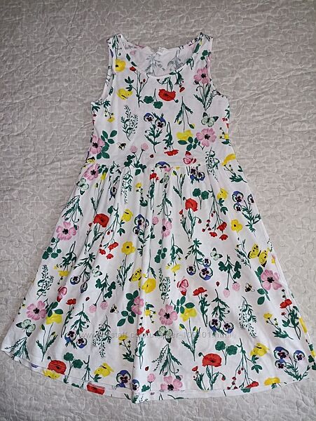 Продам летнее платье фирмы H&M, размер 8-10лет.