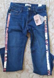 Стильные джинсы Zara. 11-12 лет 152см Испания. Оригинал