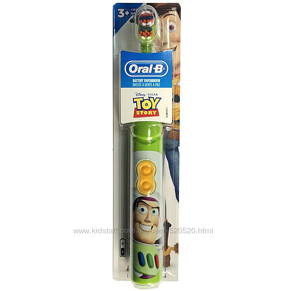Дитяча електрична зубна щітка Базз Лайтер  Oral-B Pro-Health Stages Toy S