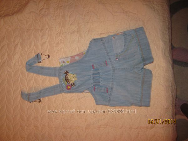 Шорты-комбинезон 80см