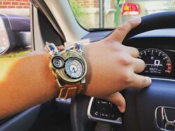 #9: ламповые часы